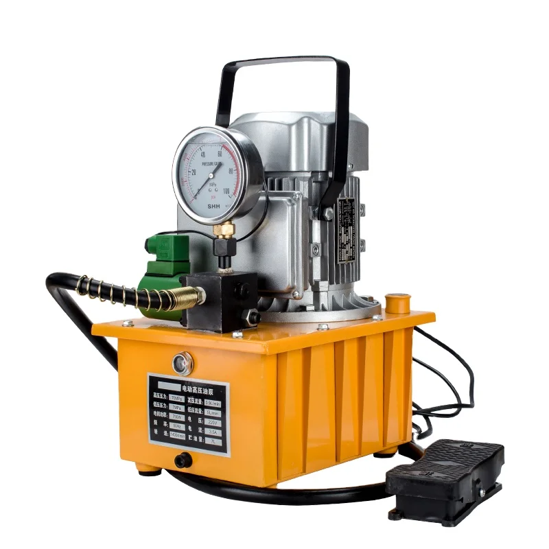 HHB-700A High Pressure Oil Pump Power Pack 700 Bar Hydraulic Electric Pump Station Power Pack Hydraulic Pumps