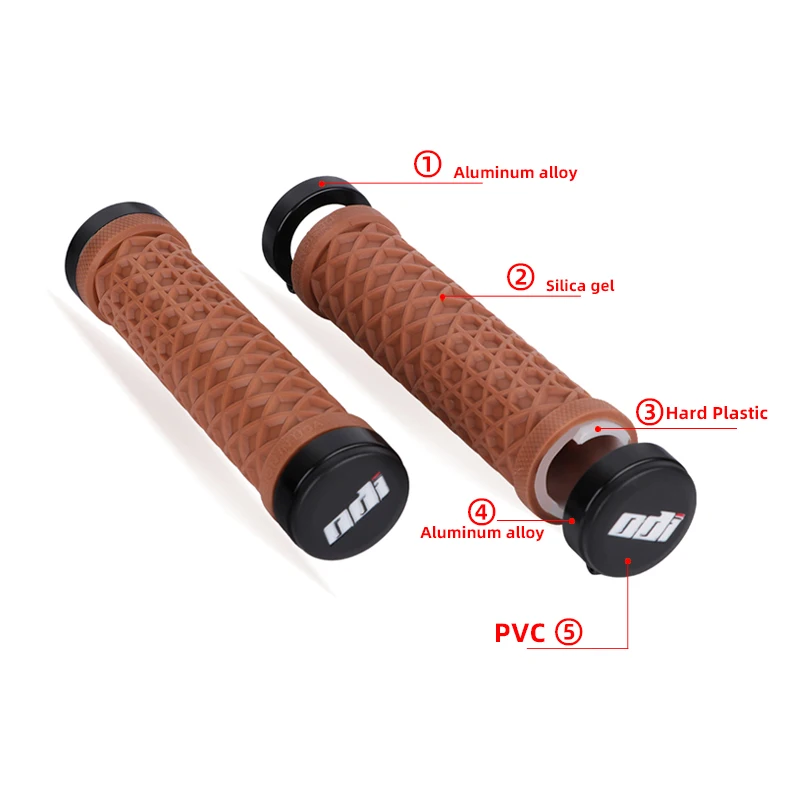 ODI Soft Silicone Bike Grips Durable Non-slip