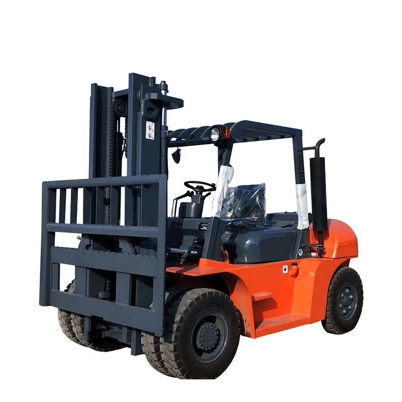 China Good Quality Diesel Forklift Capacity 5000kg Warehouse Forklift with Free Lifting