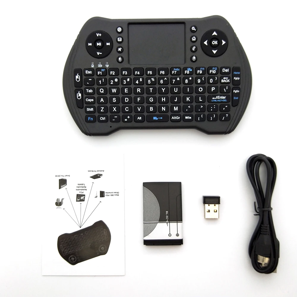 Gaming Wireless Mouse and Smartphone Light Gaming Mini Phone Small Trackball Led I8 H18 Small Hand Mt08 Normal Keyboard Dongguan
