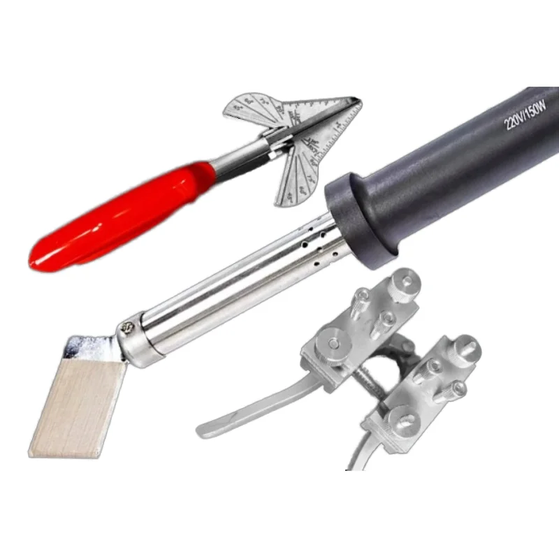 Industrial 220V Polyurethane Splicing Tool Kit Automatic PU Belt Joining Machine with Clamps Heat Plate & Accessories