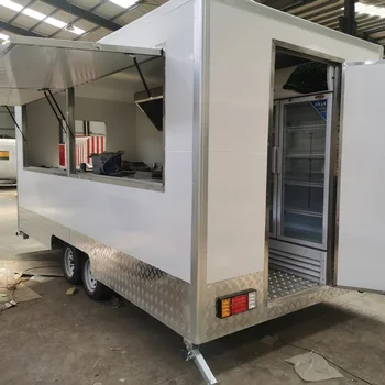 Container Food Truck Kebab Food Trailers Fully Equipped In Dubai - Buy ...