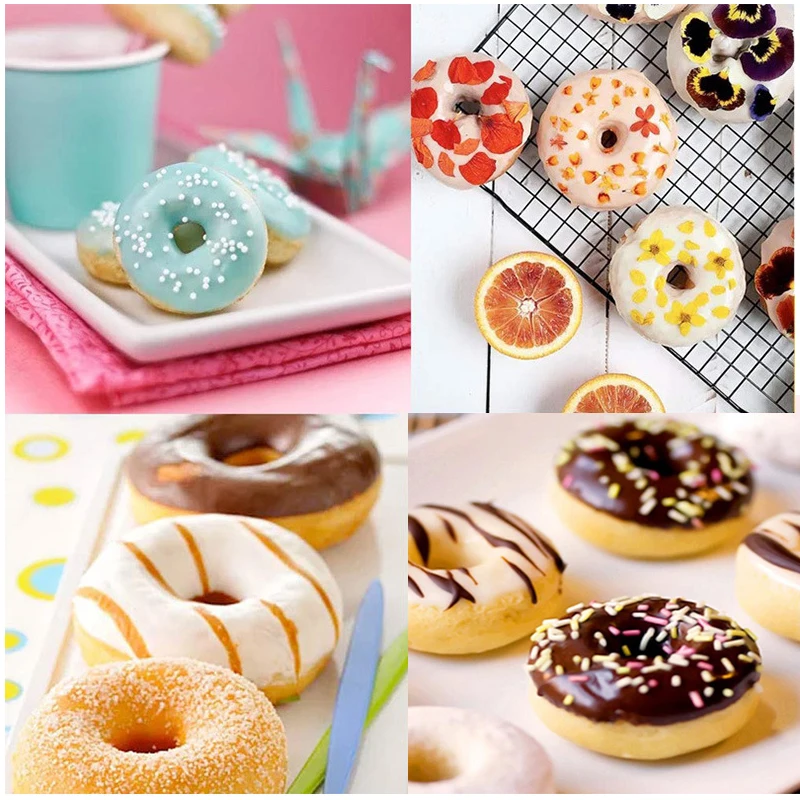 Fondant Donut Mould DIY Donut Pan Bake Perfect Mini Donuts
