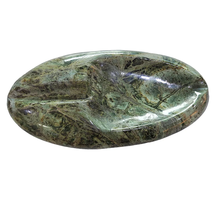 Personalized Customized Logo Luxury Oval Marble Cigar Ashtray