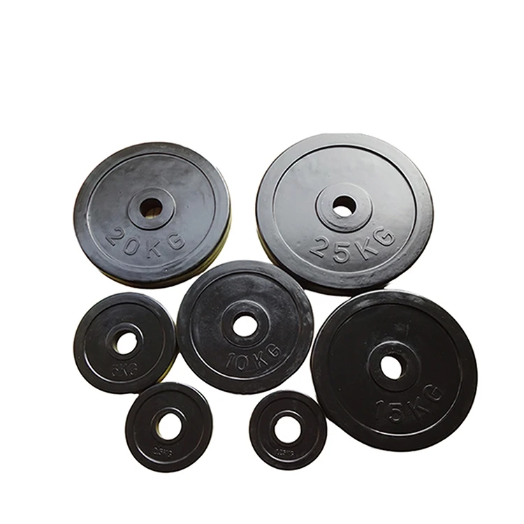 Workout Equipment Color Crumb Rubber Bumper Barbell Plates - Buy Hi ...