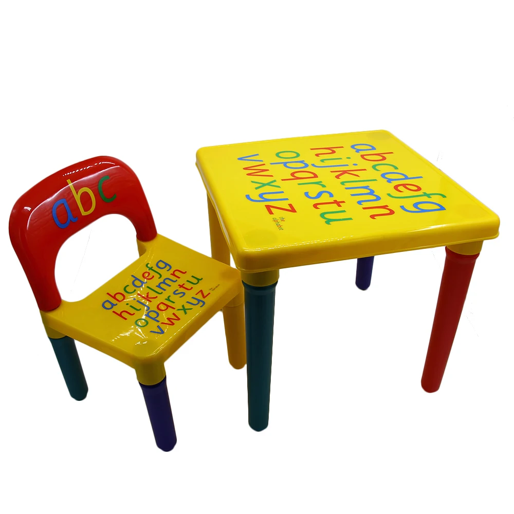 Plastic Kids Activity Table And Chairs Set   Toddler Activity ...