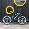 Ruota a dieci coltelli a 21 velocità blu