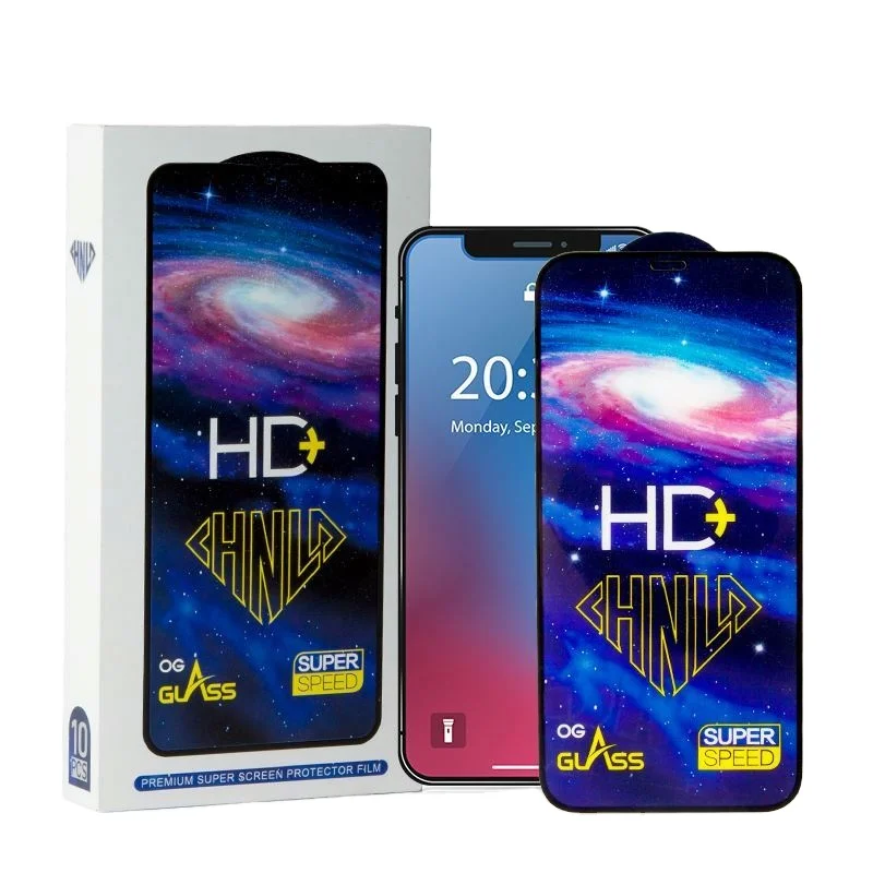 Free Sample Link Tempered Glass Screen Protector Anti Dust for iPhone 13 Full Glue Full Screen Glass Protector