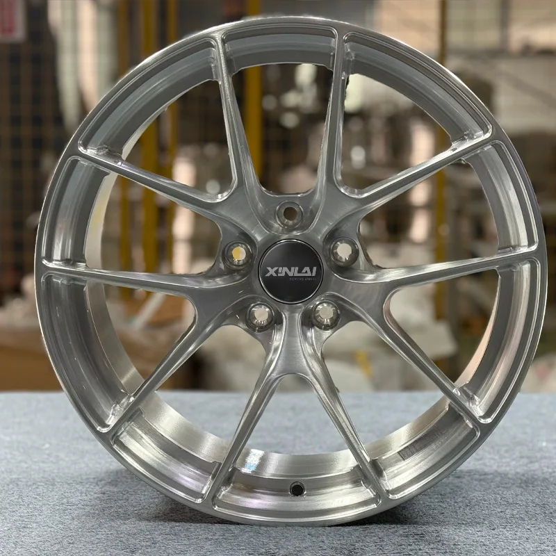 XINLAI 1 Piece Monoblock 5-Spoke Custom Forged Wheels 5x120 5x112 Car Alloy Rim for bmw audi Mercedes benz Passenger Car Wheels - Image 3