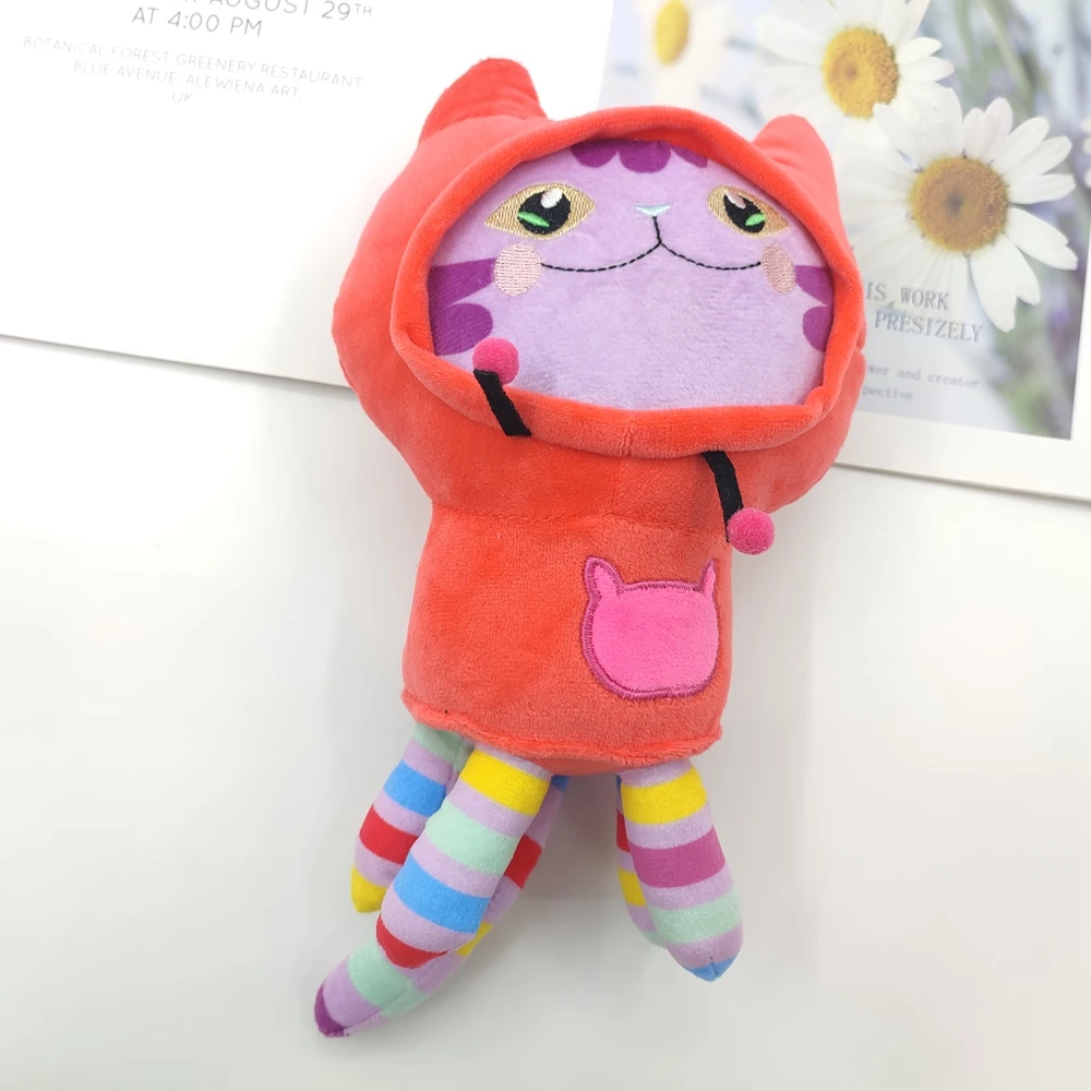 OEM/ODM in Stock Kawaii Cartoon Anime Cat Plush Toys Soft Stuffed