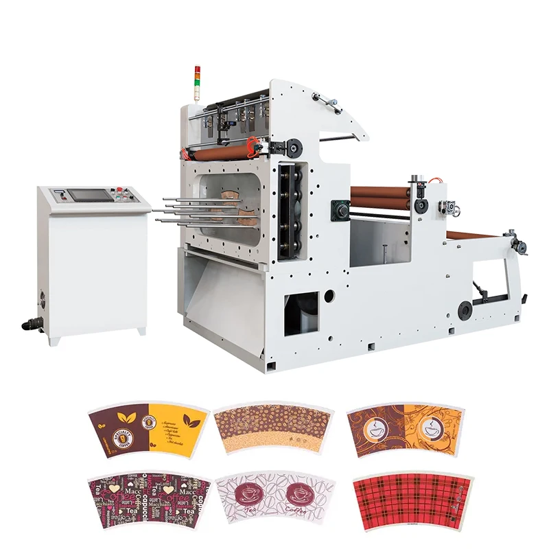 A4 Paper Cutting Machine Punching Paper Product Making Mach Cup Paper Cutting Machine