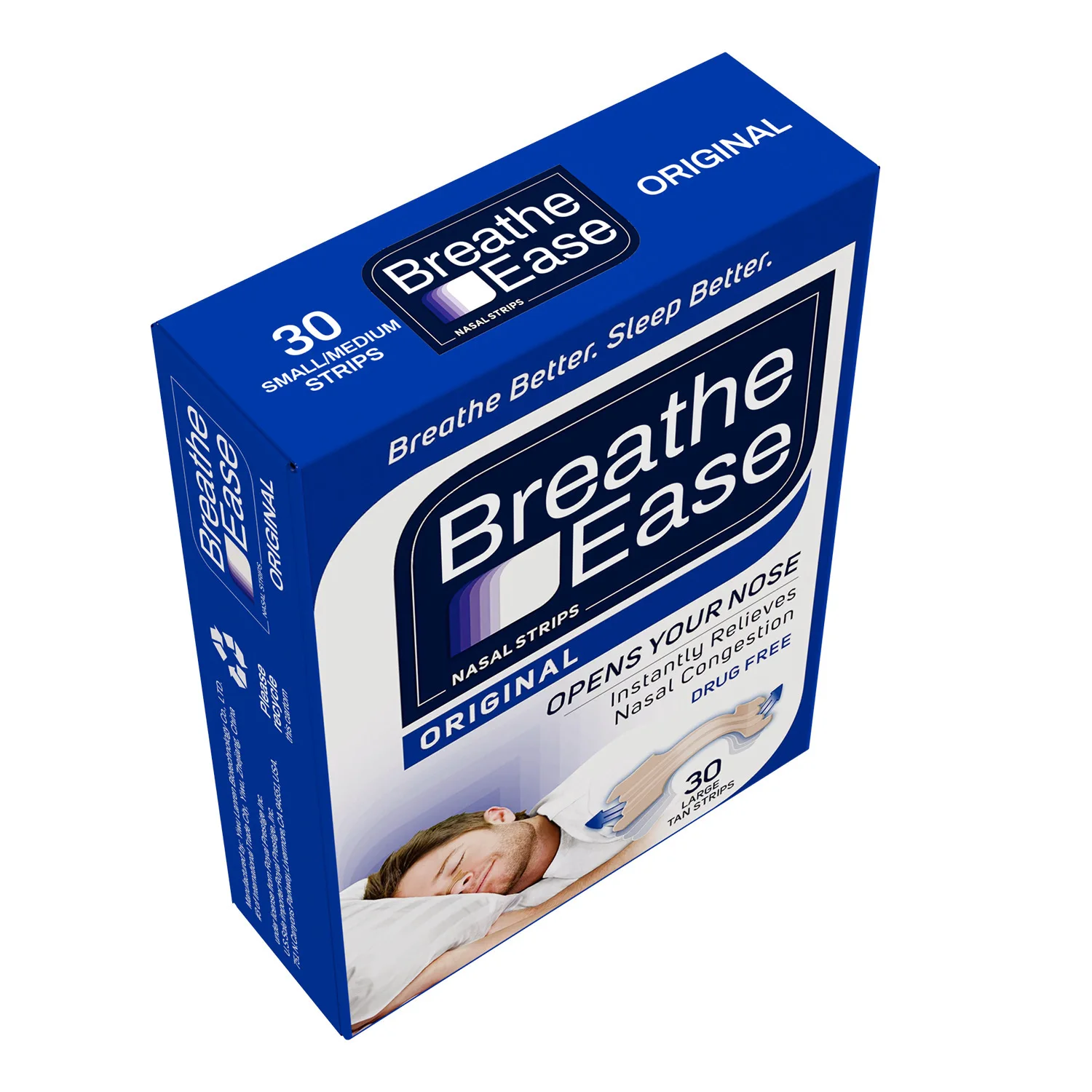 2022 Wholesale New Products Anti Snoring Nasal Strip Sleep Aid Natural