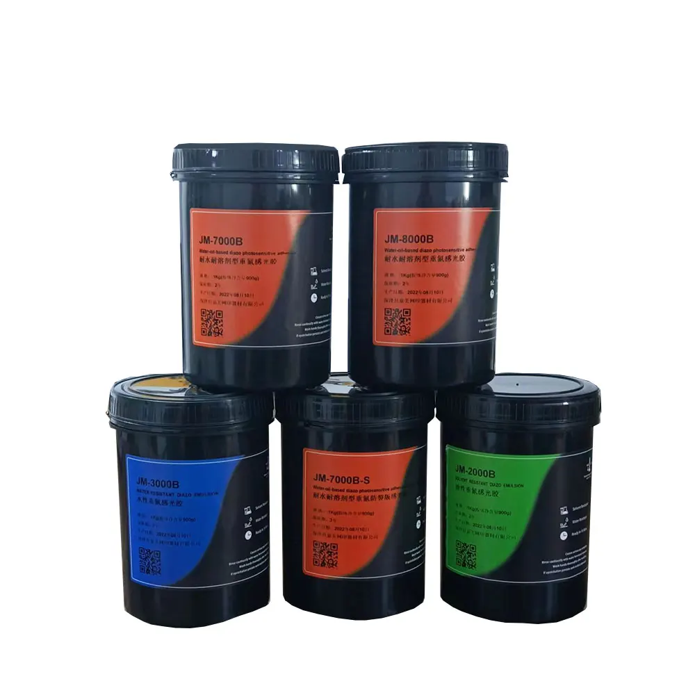 Silk Screen Printing Diazo Photo Emulsion for Solvent Base Ink and UV Cured supplier