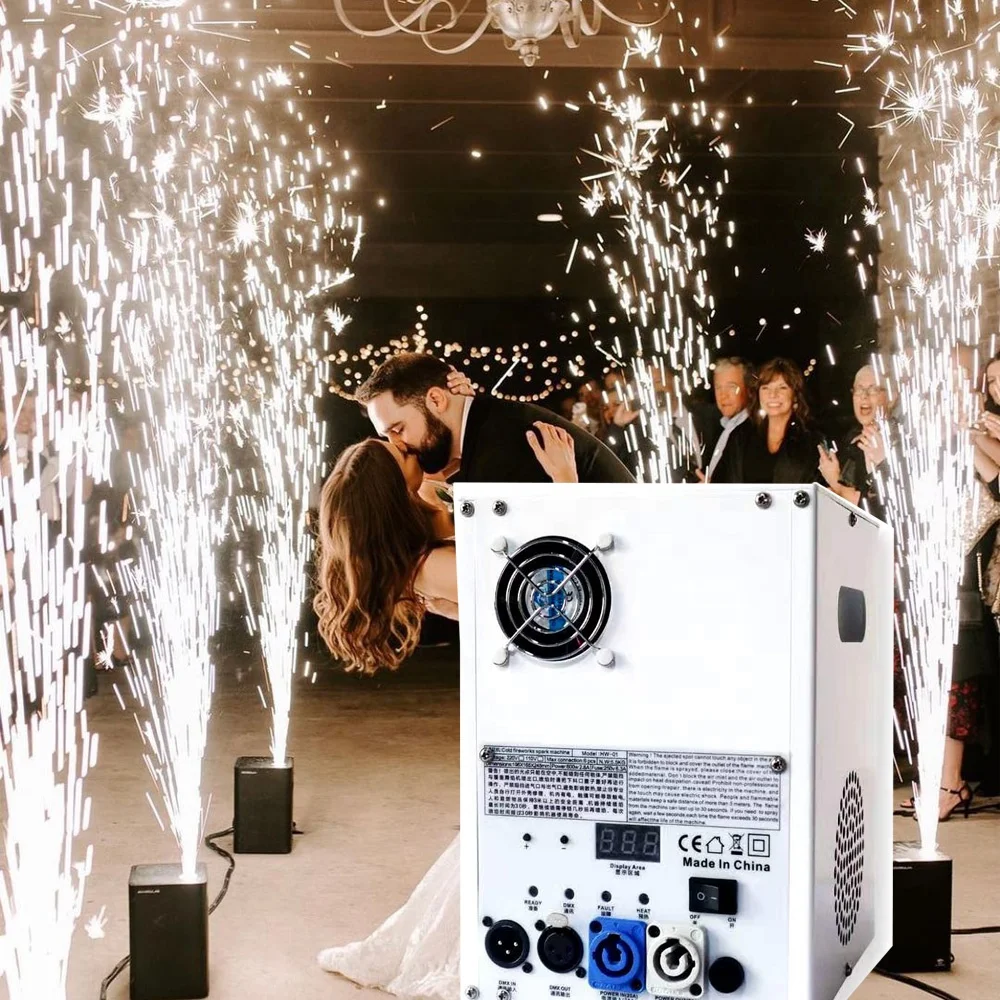 Mini 400W 600W DMX Dj Party Events Waterfall Sparkle Machine