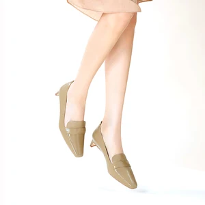 Patent Leather Loafers Low Heel Luxury Office Business Casual Comfort Walking Factory Customize Colors Logo Wholesale ODM OEM