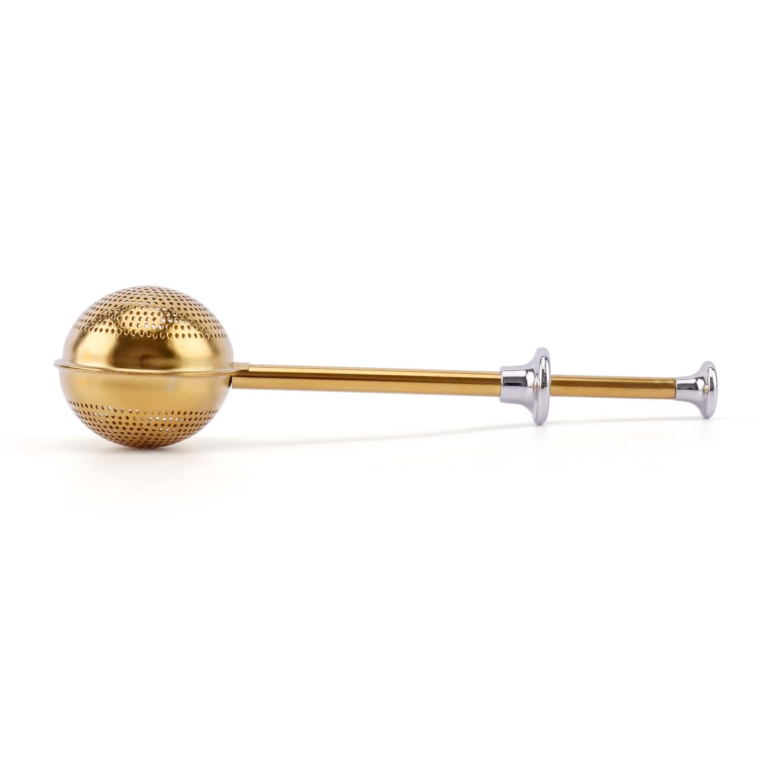 AMZ Hot 304 Stainless Steel Tea Diffuser - Gold Strainer