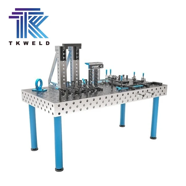 TKrobot Hot Sale D16 D28 Steel Welding Jig Table With Clamping Accessories System