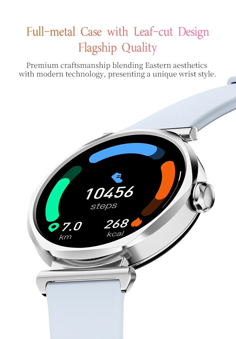  GTR4 Fashion Ladies Smart Watch 2026 With 1.27 Inch Ultra HD TFT Screen IP68 Health Monitoring SOS Smart Watch for Women