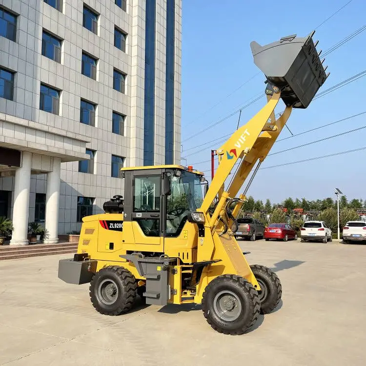 Rated Load 2000Kg 3000Kg Small Front End Loader Mini Wheel Loader Factory Price
