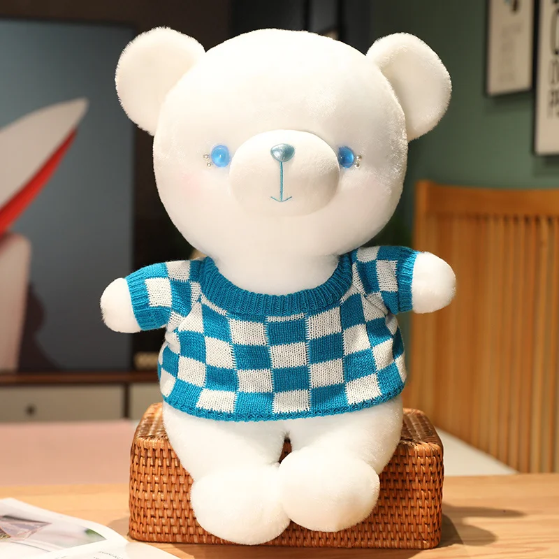 New Big White Teddy Bear Plush Toys - Perfect Gift!
