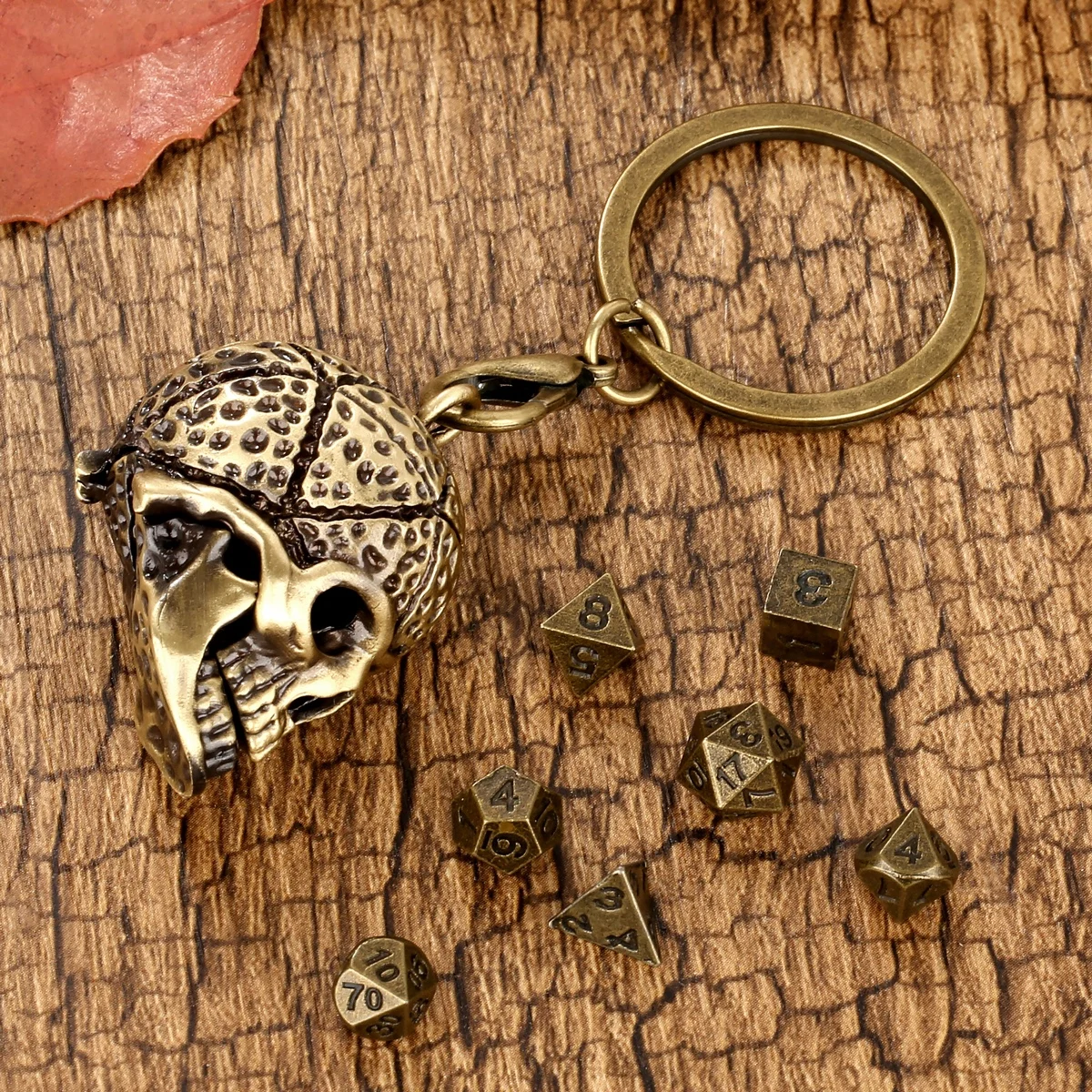 Marvelous Design Special Portable DND Cool Skull Game Metal