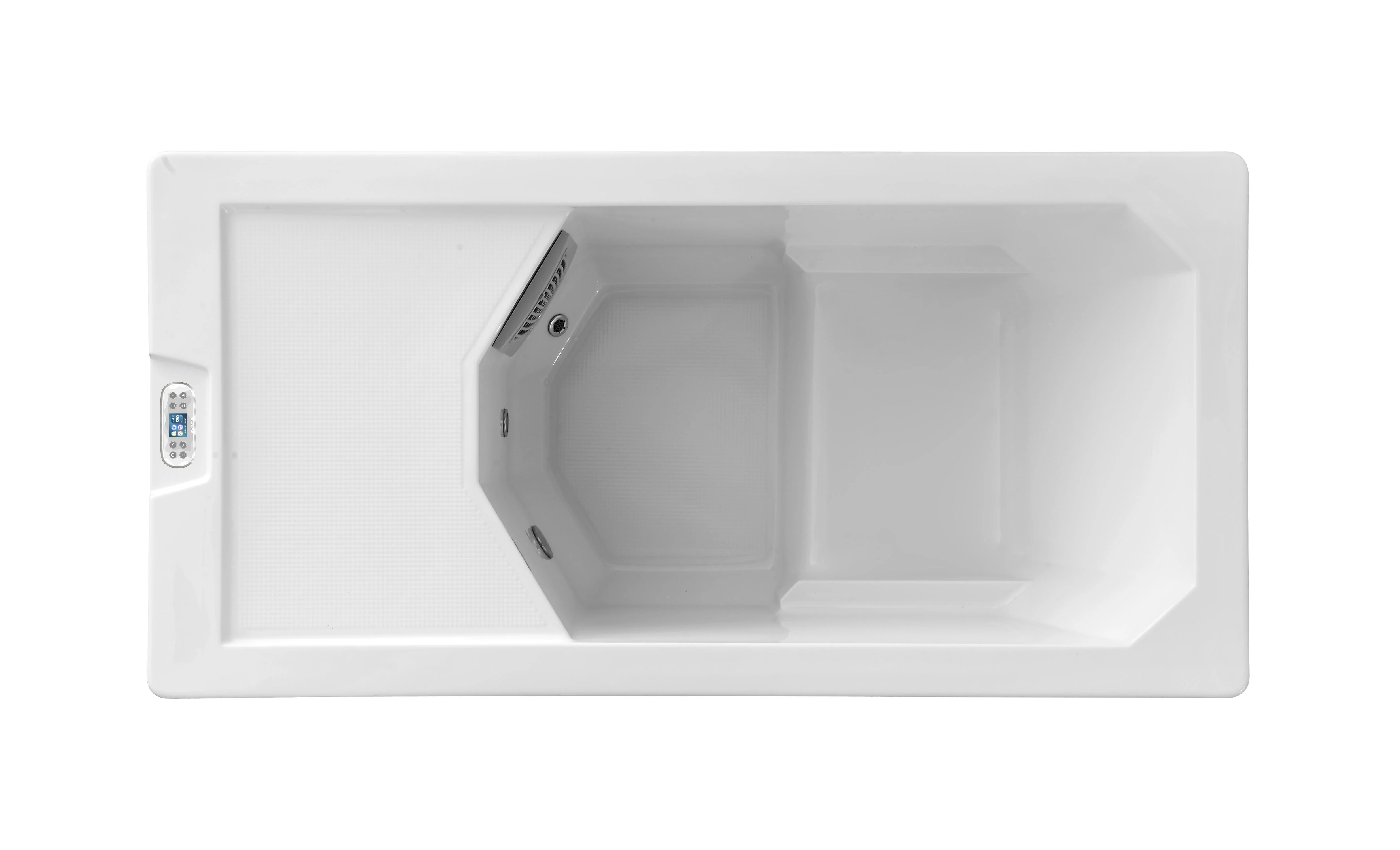 Sport Ice Bath White Acrylic Cold Plungetub With Cooling System For