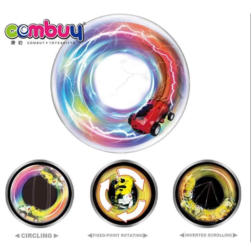 Ball Bottle Vehicle Inside 360 Spin Flash Mini Electric High Speed Car Toys