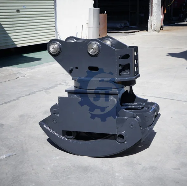 High Quality Excavator Front-end Tools Wood Grabber Hydraulic 360 Rotating Grab for 2-35ton Excavator