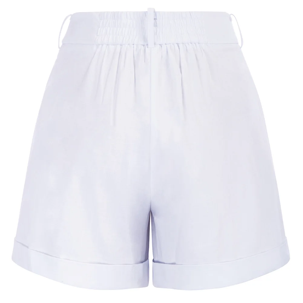 Cotton Fold Over Shorts
