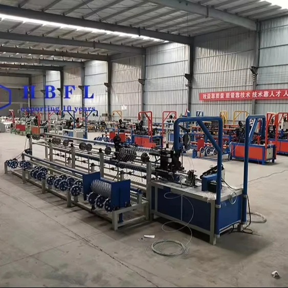 2023 Automatic Single Spiral Small Turkey Double Hand Operated Hand Operated Chain Link Fencing Machine