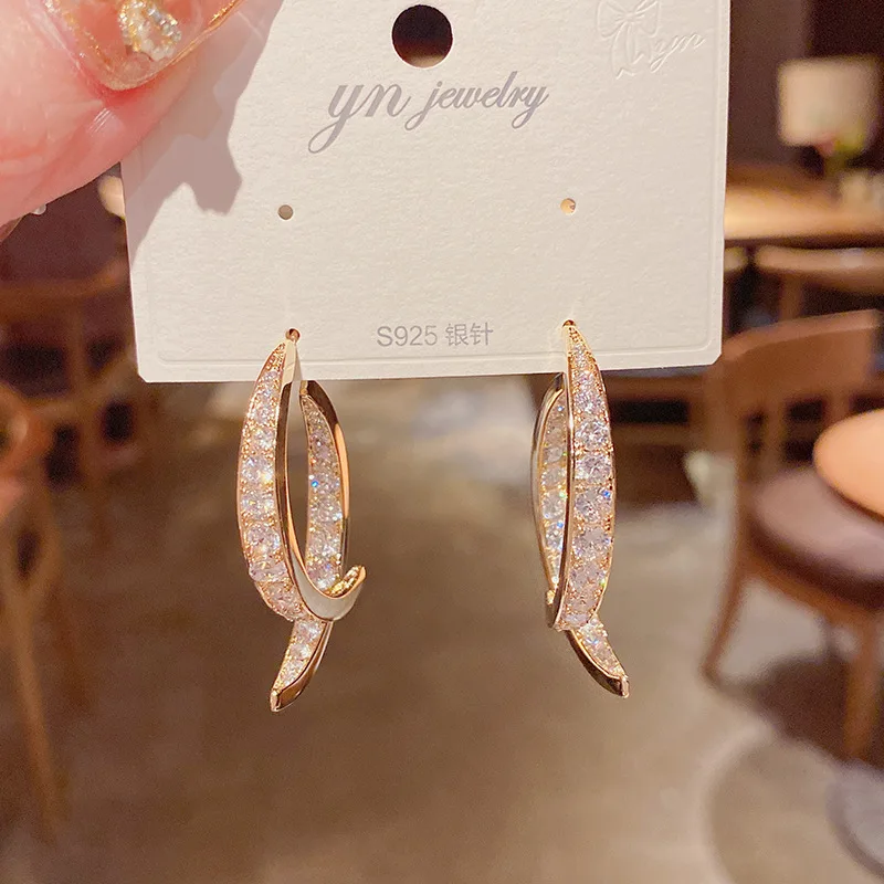 Women Accessories Designer Jewelry Famous Brands Diamond Earrings Women Luxury Jewelry