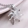 Collar color acero