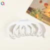 Sandía de silicona suave de 10,5 cm-Blanco-109