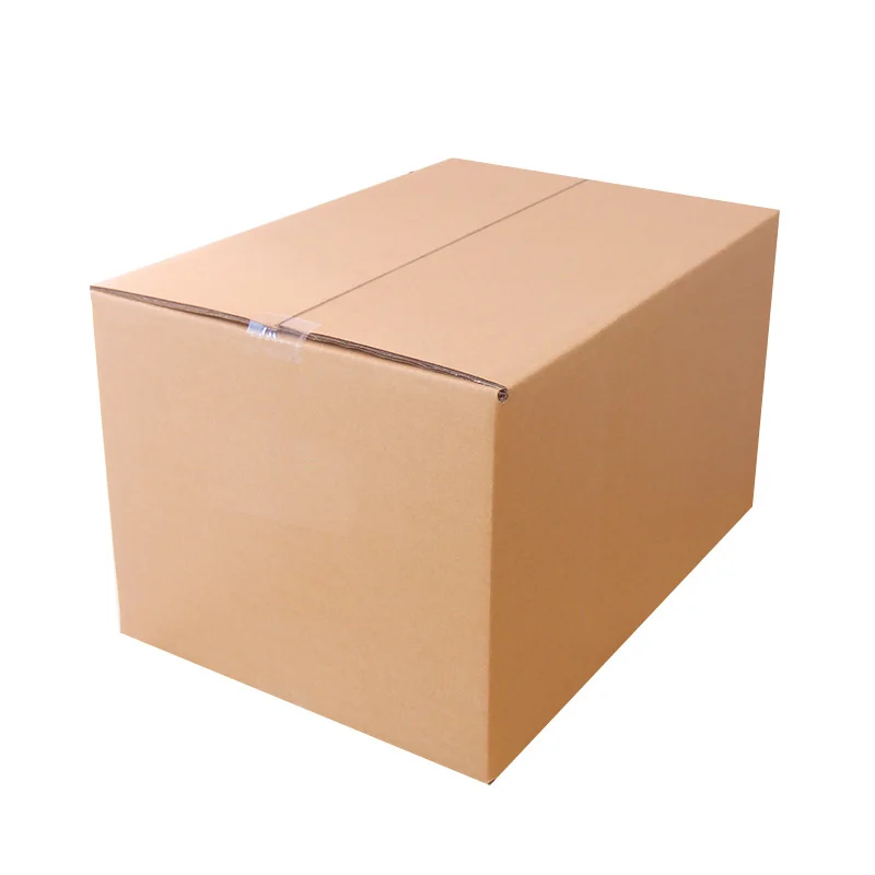Factory Price Corrugated Cardboard Carton Recyclable Packing Shipping Paper Boxes Custom Size Shape Express Moving Packaging Box