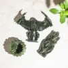 PLA Œil-de-chat Pierre Or Vert
