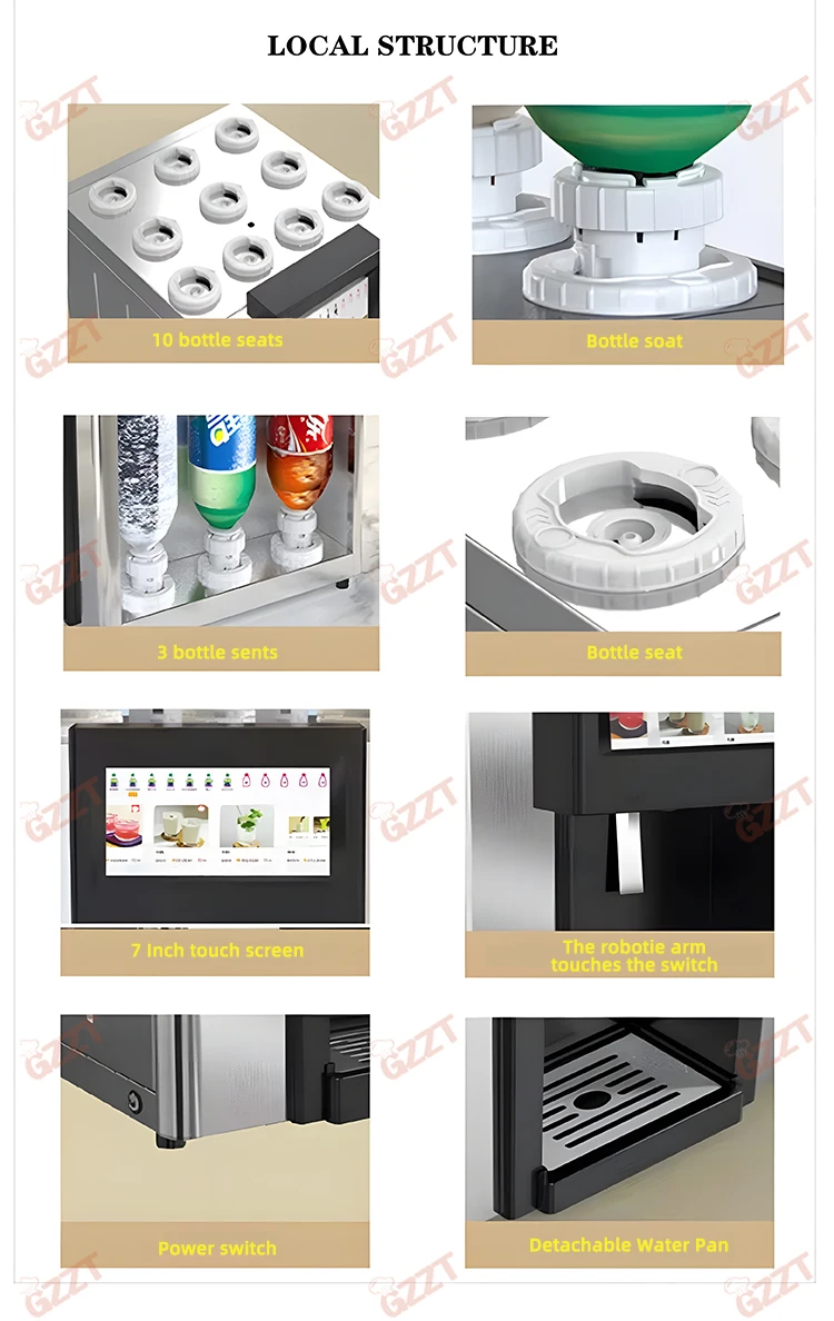 Smart Cocktail Mixing Dispensing Machine - over 100 Recipes
