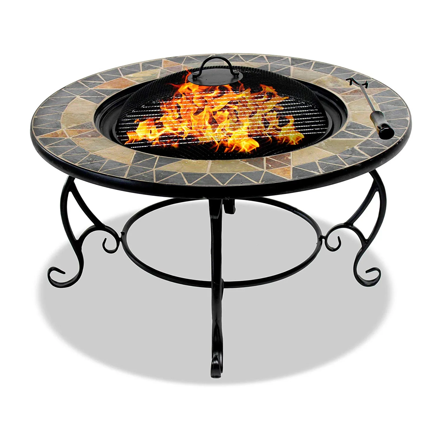 wholesale customization garden table firepit