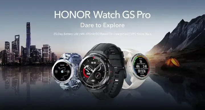 Gs Pro Honor Watch Strava Smartwatch Honor Gs Pro Route Back Honor
