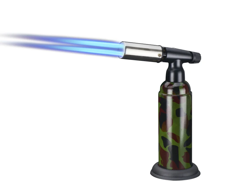 GF926 Torch High End Modern Metal Jet Double Fire Flame Turbine Butane Torch Lighter