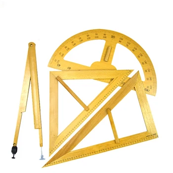 Outils De Dessin | Ensemble De Géométrie Professionnelle Avec Règles En Métal – Compas Et Rapporteur Ensemble De Dessin Avec Crayons à Dessin, Règle Triangulaire Pour Artistes