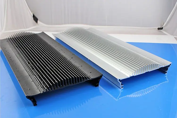 Aluminum Track Rails Led Curved Aluminium Profile Electronic Heat Sinks ...