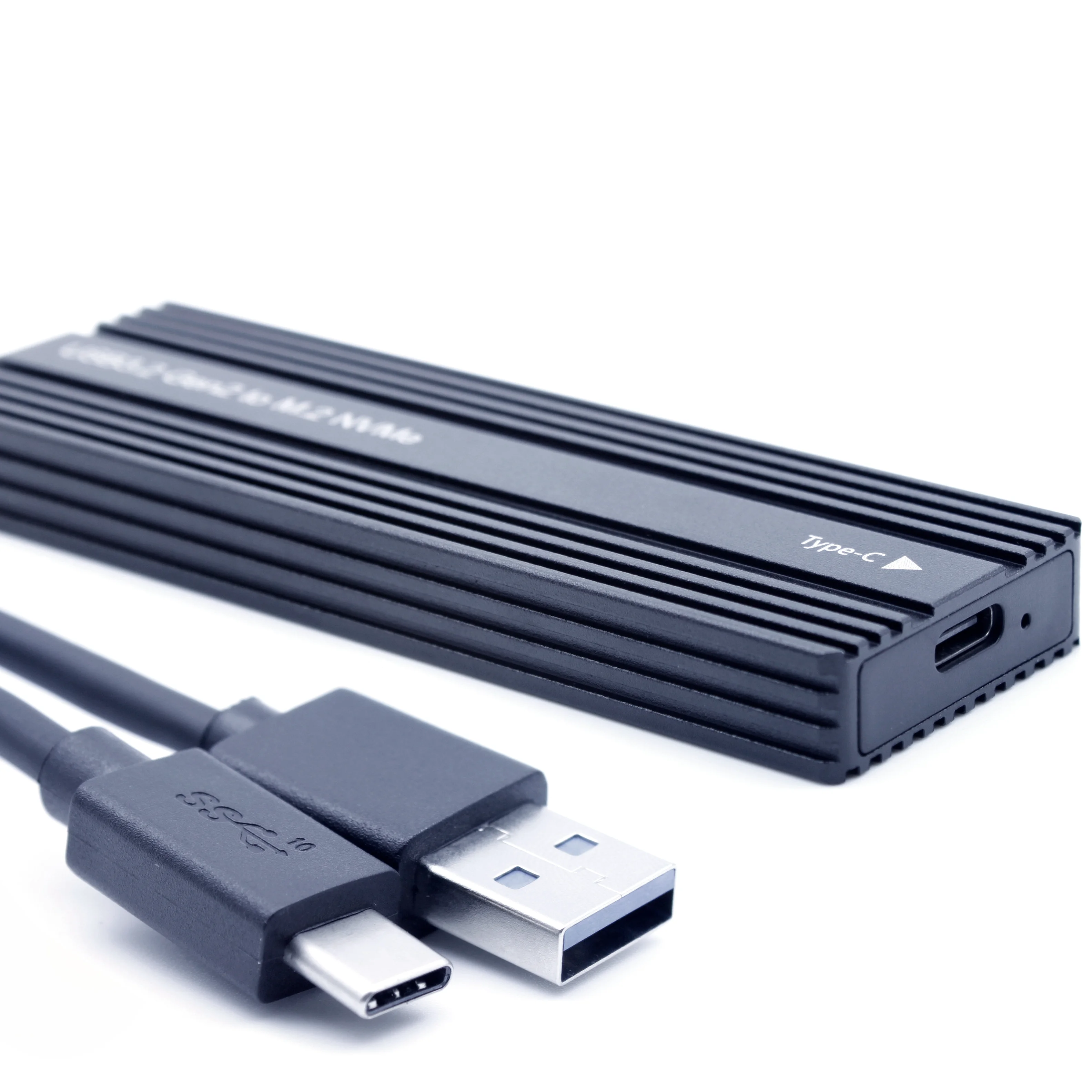 thumbnail image 2 of External Ssd Alxum M.2 NVMe SATA SSD Enclosure Tool-Free, M.2 To 2 of 9