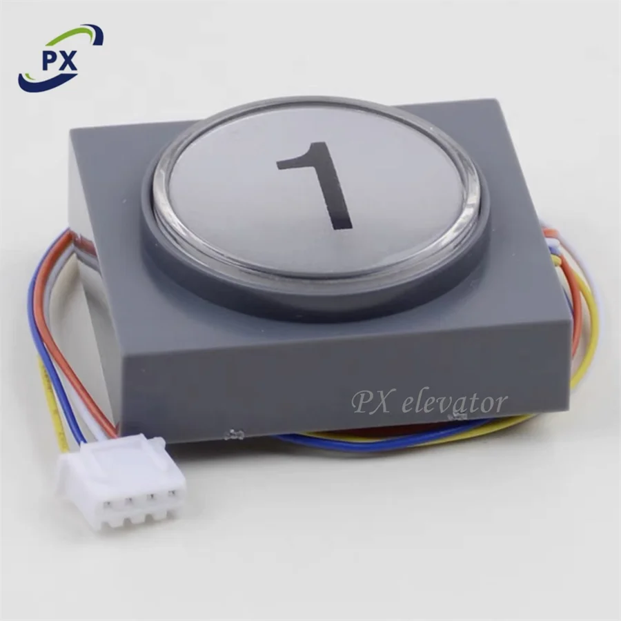 HSA6000A Ultra-thin Uutbound Button Fujitec Elevator LOP COP Call Button Elevator Push Button Lift Door Parts