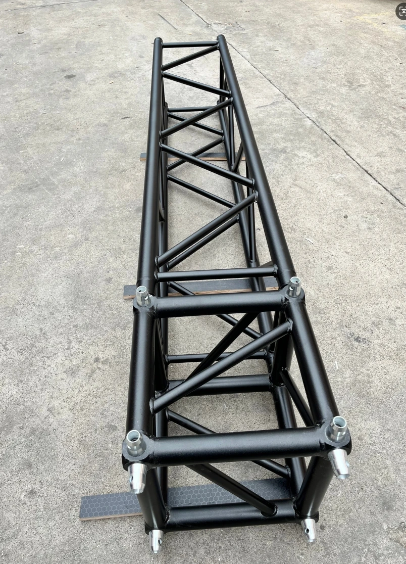 400MM Large Vice Tube Aluminum Spigot Truss Light Truss Black Color for Event factory