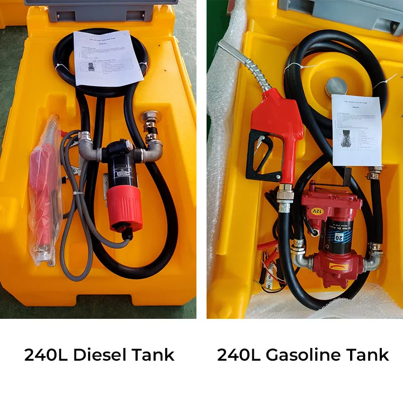 Ugello Con Contatore Meccanico Per Benzina E Diesel – Pompa A Mano In Alluminio 75L/min – Attacco 1″ BSPT/NPT – Modello AC-15A - 2