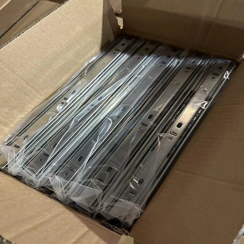 Chinese Factory Dtc  Soft Close Hardware Full Extension Drawer Slide for Kitchen Cabinet
