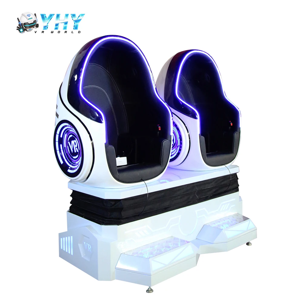 2024 популярные товары vr Двухместный автомат 9D Виртуальная реальность игровой симулятор Vr/ar/mr оборудование Vr Кинокресло яйцо