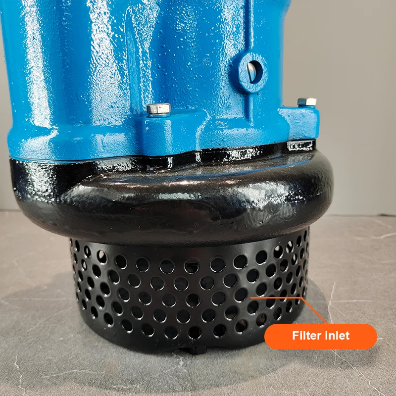 Погружные трехфазные осушающие насосы KBZ 2hp 3hp 5hp 10hp 15hp для строительства полуоткрытого рабочего колеса