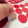 Pellicola rossa schiuma bianca