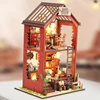Ensemble de maison miniature Vintage Magic Shack Book Nook